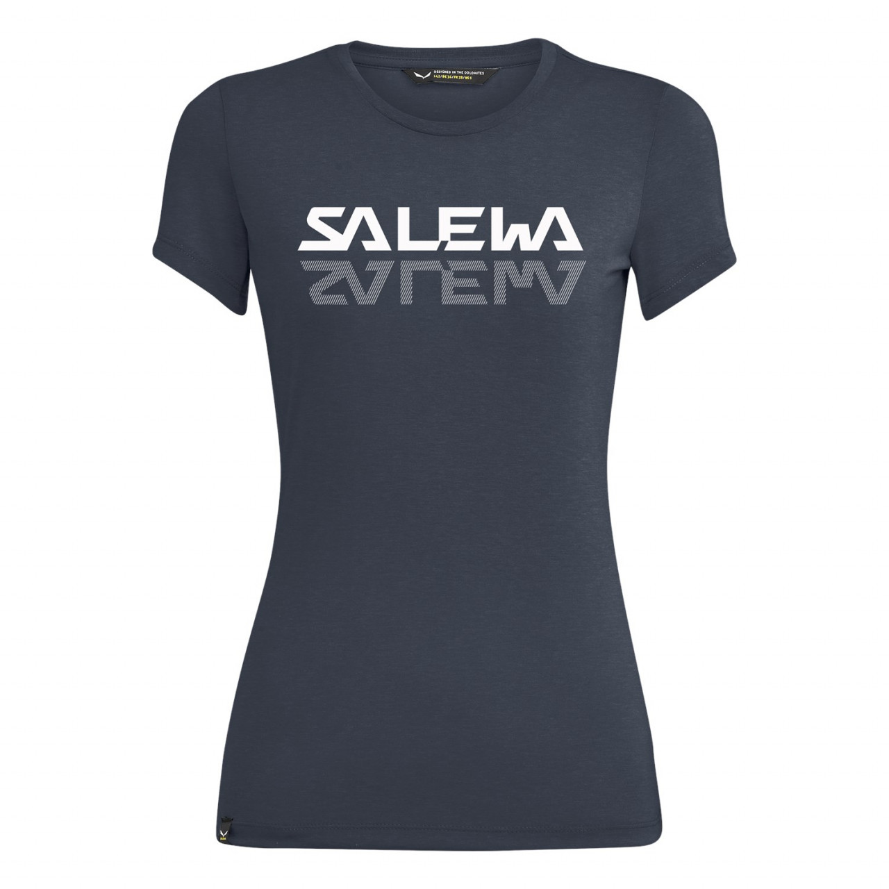 T-Shirts Salewa Graphic Dri-Release® Mulher Azuis/Azul Marinho 076JBTVXC